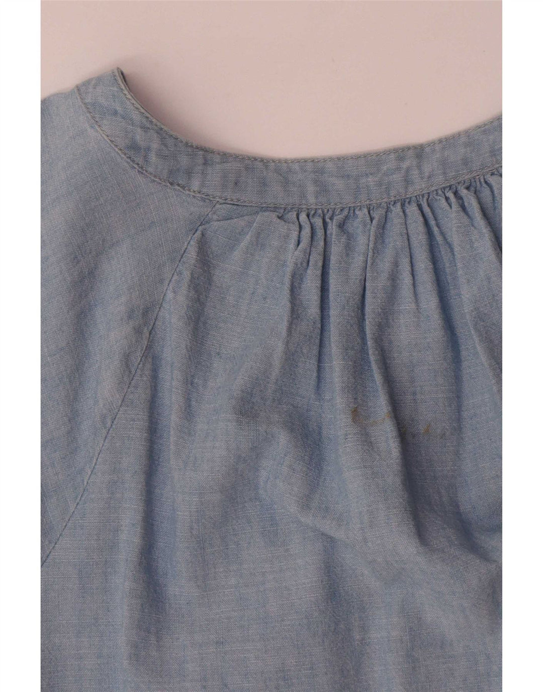 Levi's Γυναικείο πουκάμισο Oversized Μπλούζα UK 16 Μεγάλο Μπλε Βαμβακερό