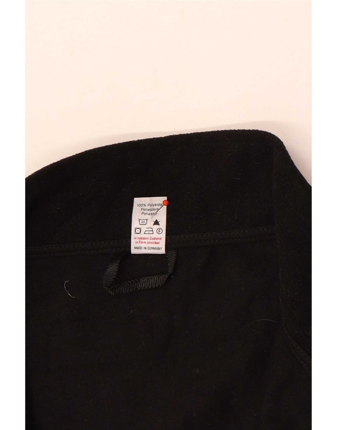 Trigema Γυναικείο Fleece Gilet UK 14 Medium Black Polyester