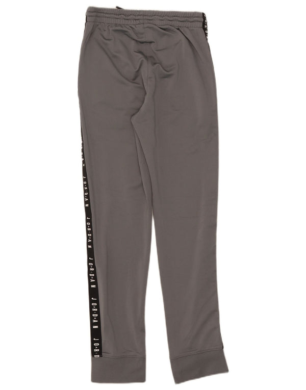 Jordan Boys Tracksuit Trousers Joggers 12-13 Years Large Grey Colourblock