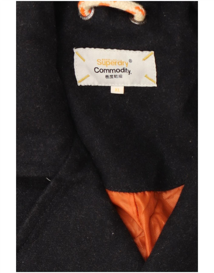 Superdry Ανδρικό Παλτό μπιζελιού UK 42 XL Γκρι