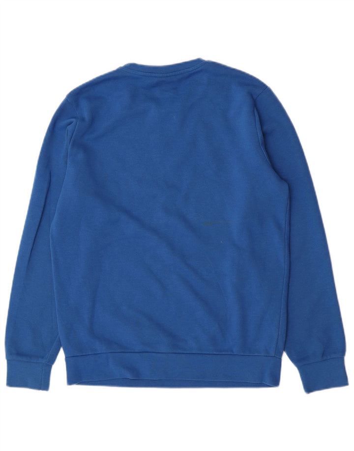 Champion Boys Graphic Sweatshirt Jumper 13-14 Years XL Blue Cotton