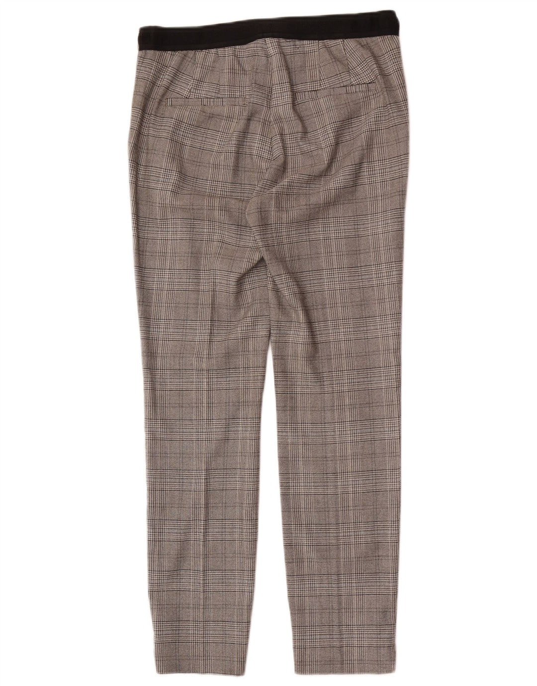 Zara Γυναικείο Slim παντελόνι Chino Medium W28 L28 Grey Houndstooth