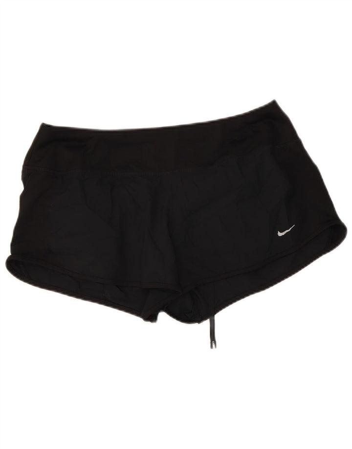 Γυναικείο αθλητικό σορτς NIKE Dri Fit UK 14 Μεσαίο μαύρο
