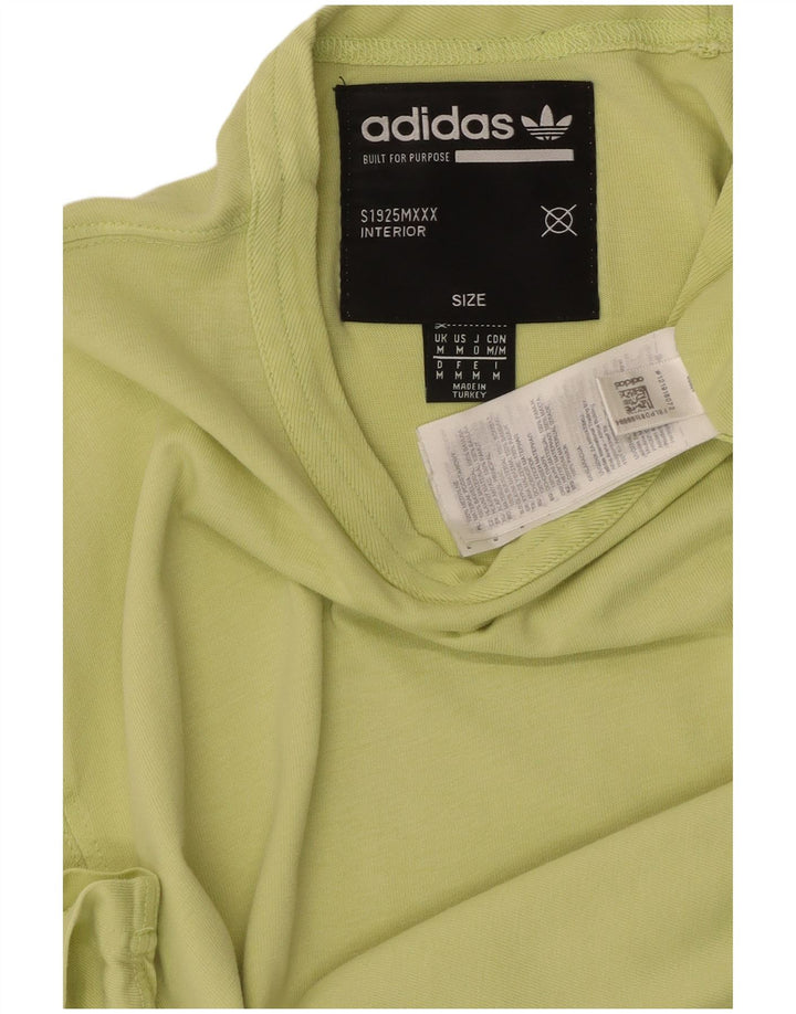 Ανδρικό T-Shirt Adidas Top Μεσαίο πράσινο βαμβακερό