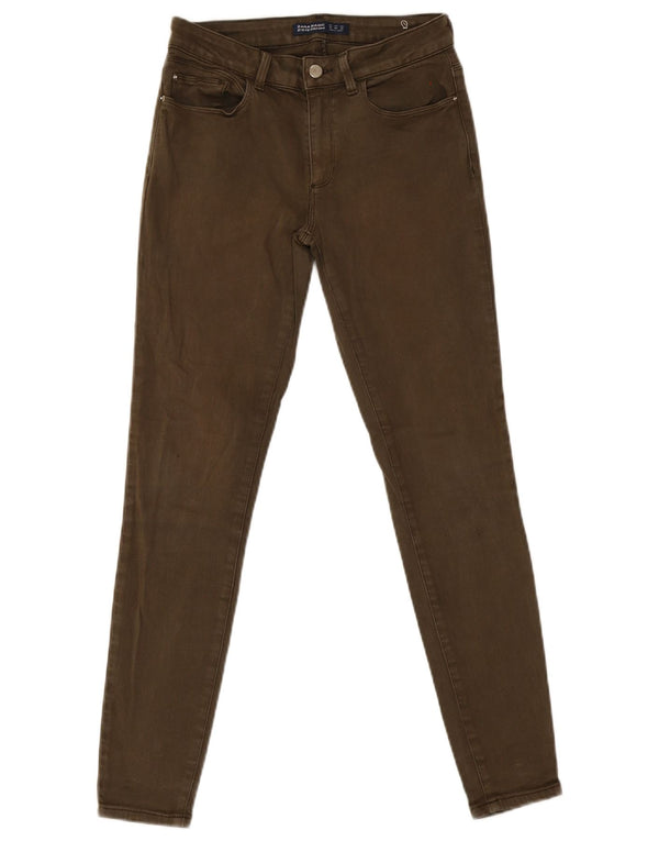 Zara Γυναικείο Skinny Jeans EU 38 Small W28 L30 Khaki