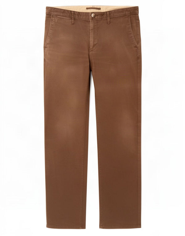 Zara Ανδρικό ίσιο παντελόνι Chino EU 42 Large W32 L30 Brown