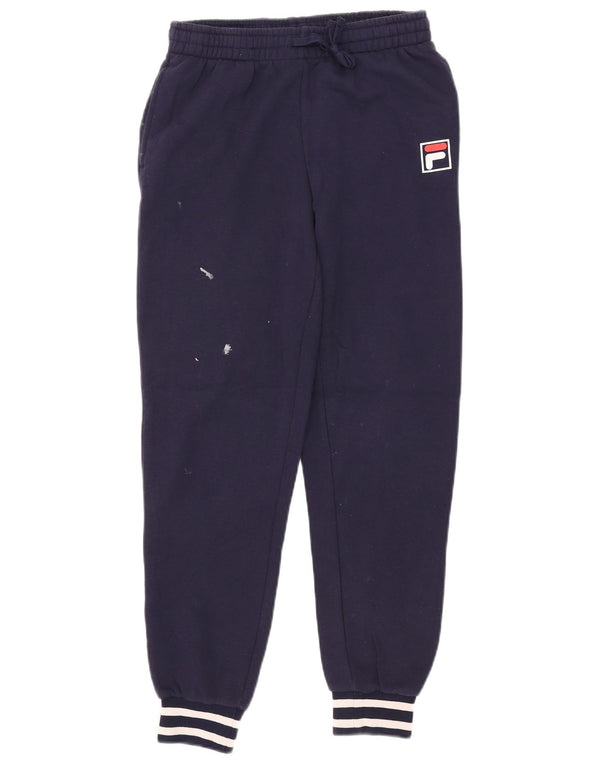 Ανδρική φόρμα Fila Παντελόνι Joggers Small Navy Blue από βαμβάκι