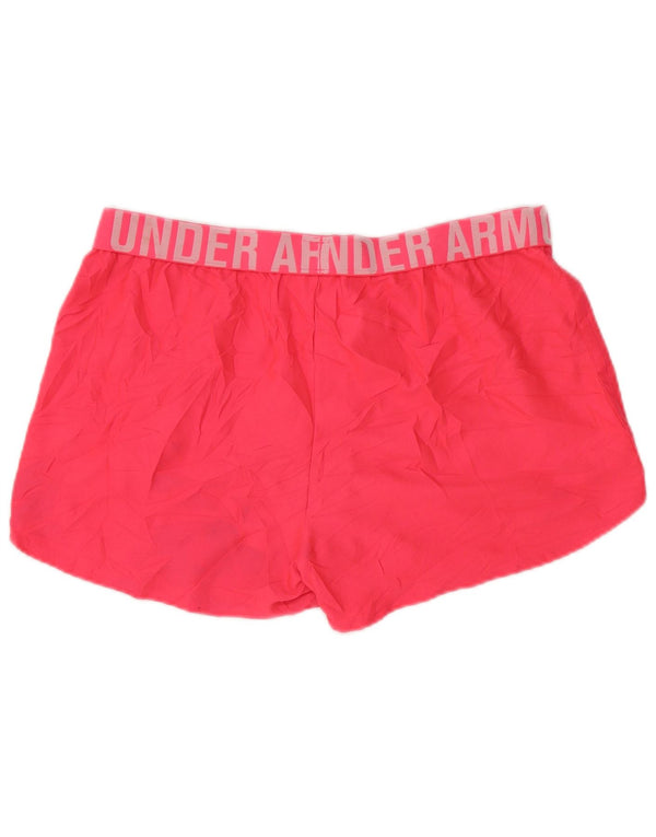 Under Armour Γυναικείο Heat Gear Graphic Sport Short UK 14 Large Pink