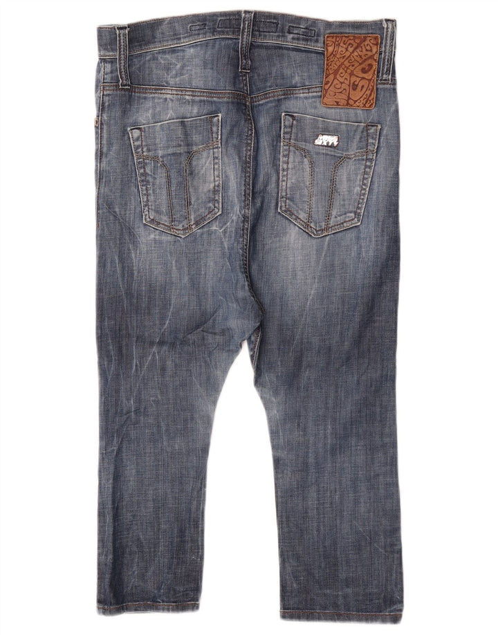 Miss Sixty Womens Harem Capri Jeans W26 L17 Blue Cotton