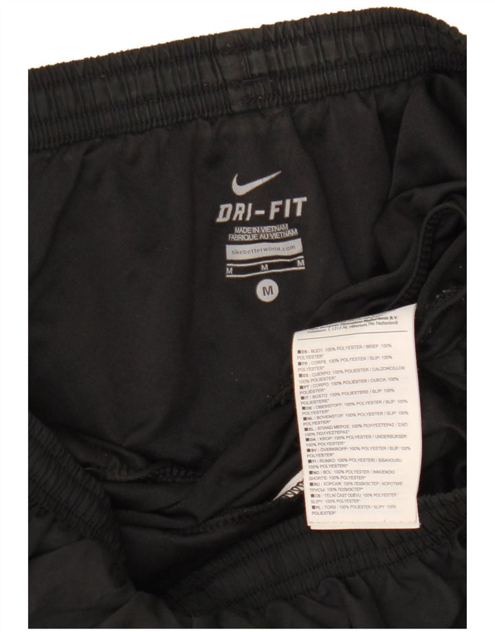 Γυναικείο αθλητικό σορτς Nike Dri Fit UK 14 μεσαίο μαύρο πολυεστέρα