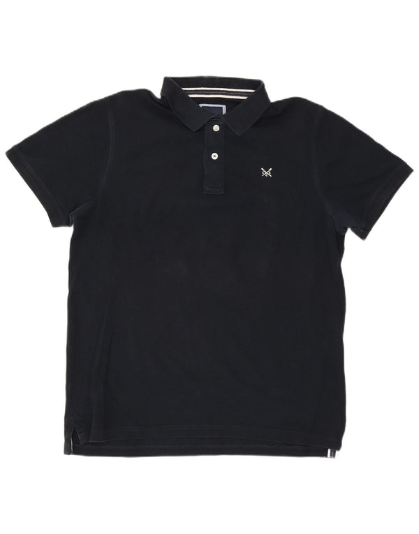 Crew Clothing Ανδρικό πουκάμισο πόλο XL Navy Blue Cotton