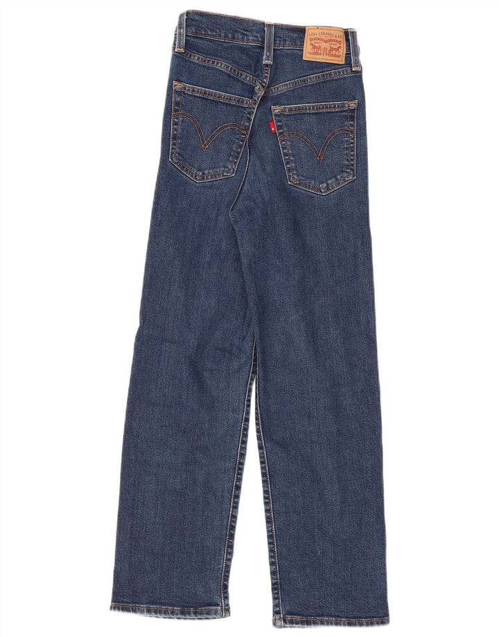 Γυναικείο τζιν Levi's Ribcage Straight W23 L27 Μπλε βαμβακερό