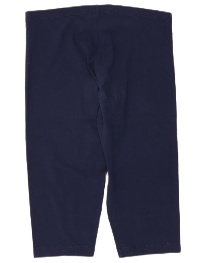 Champion γυναικεία κολάν Capri UK 18 XL Navy Blue Cotton