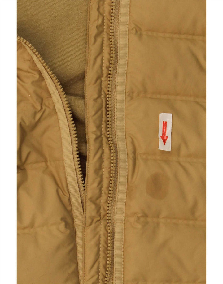 Adidas Ανδρικό Bomber Jacket με κουκούλα UK 38 Βαμβακερό μεσαίο μπεζ