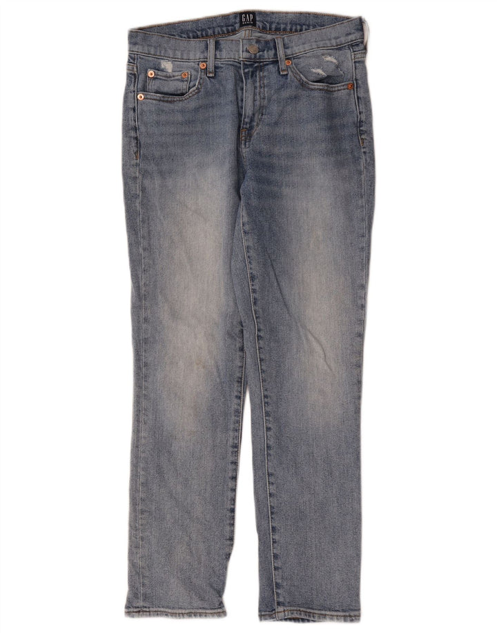Gap Γυναικείο Slim Jeans W26 L27 Μπλε βαμβακερό