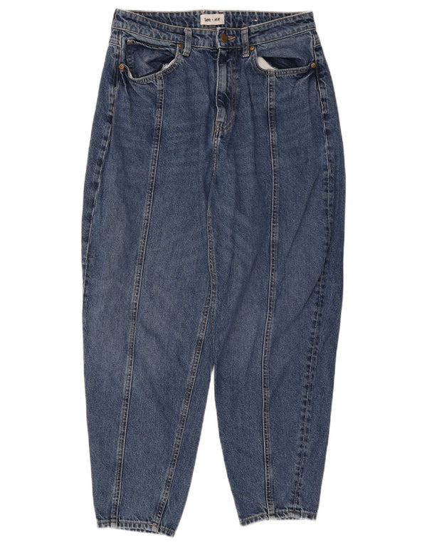 Lee γυναικείο τζιν ψηλόμεσο κωνικό US 10 Large W30 L26 Μπλε βαμβακερό