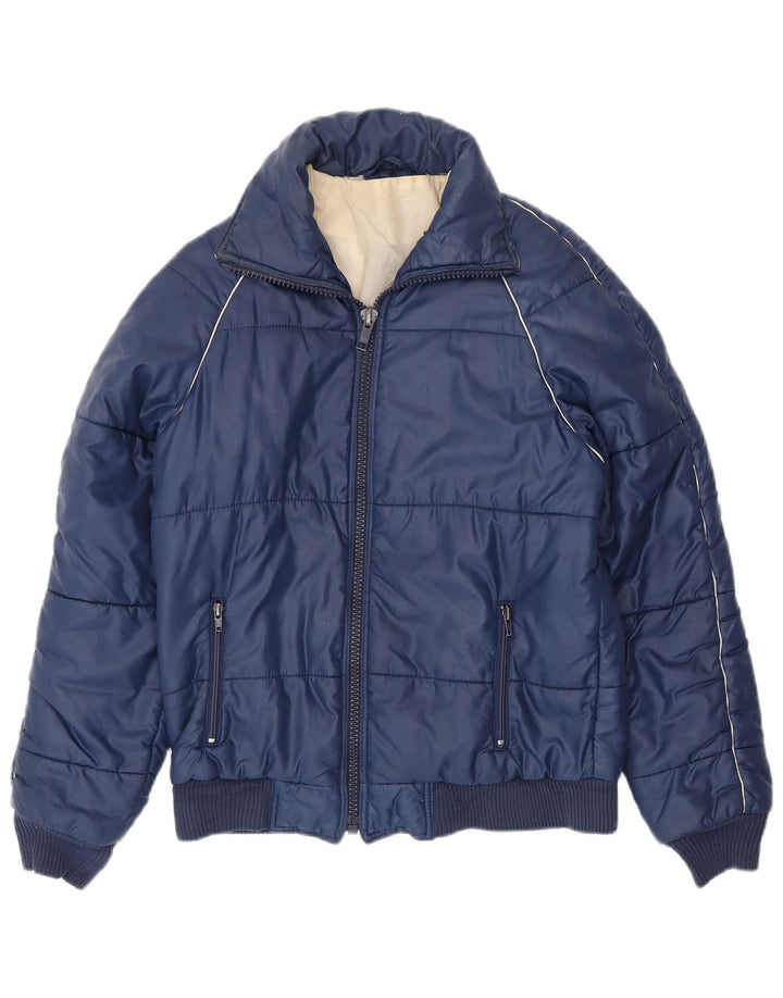 Ανδρικό τζάκετ VINTAGE Windbreaker UK 38 Medium Navy Blue Polyester