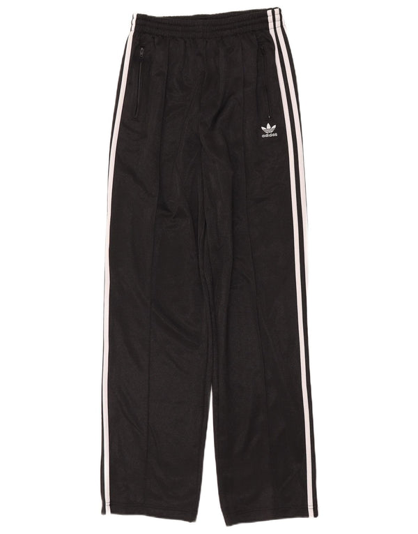 Γυναικεία αθλητική φόρμα ADIDAS Παντελόνι UK 8 Small Black Polyester