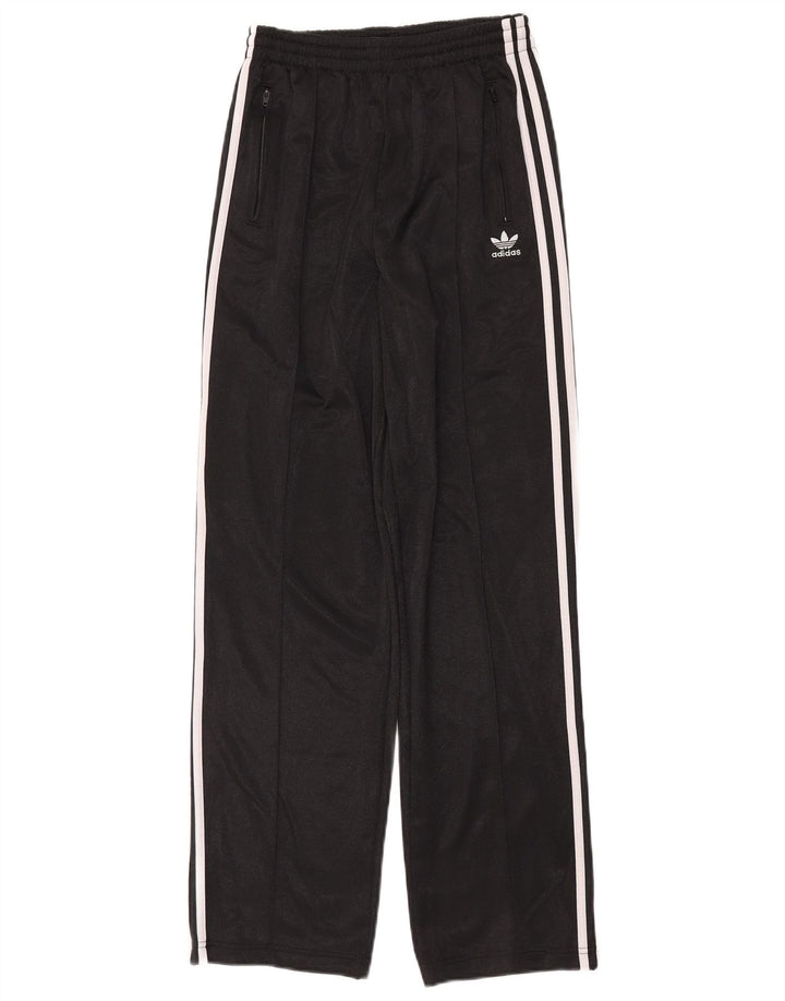 Γυναικεία αθλητική φόρμα ADIDAS Παντελόνι UK 8 Small Black Polyester