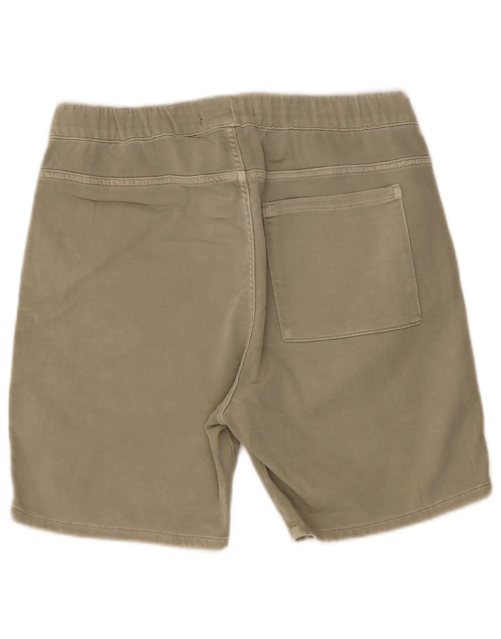 Zara Ανδρικό Σορτς Chino Large W32 Χακί
