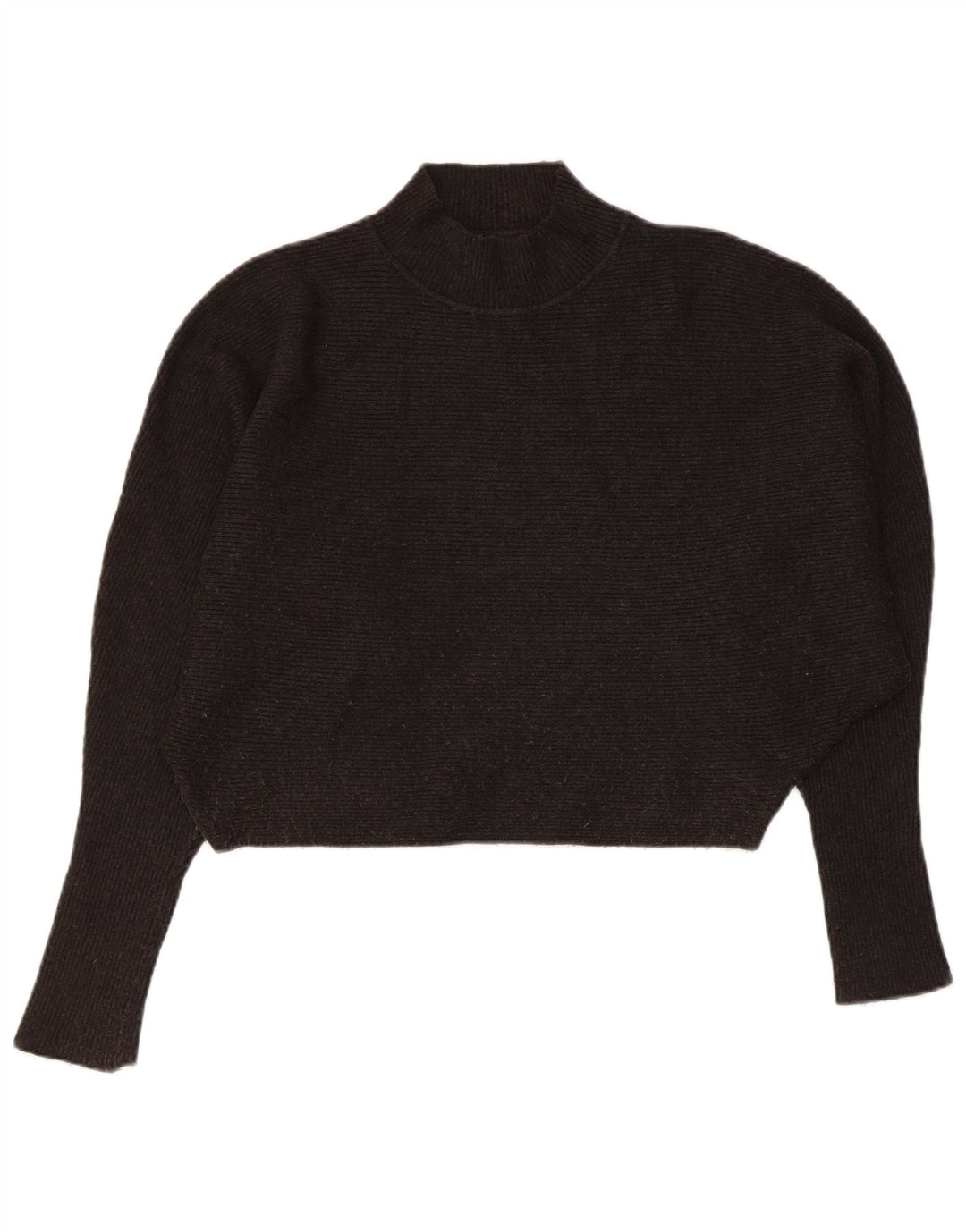 Zara Γυναικείο πουλόβερ με λαιμόκοψη χελώνας UK 14 Medium Grey