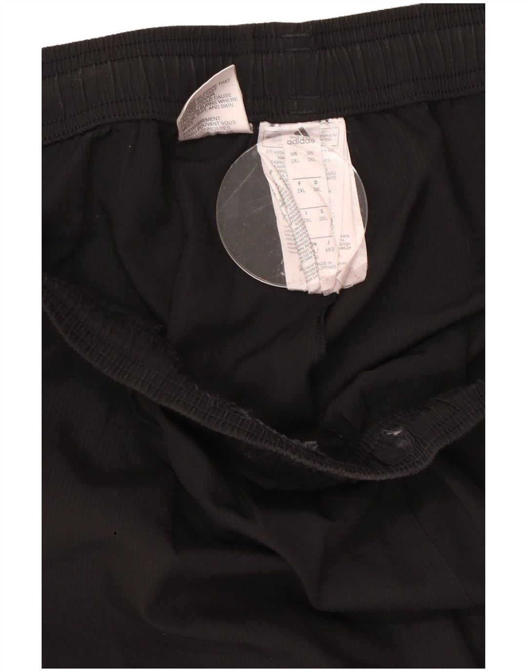 Ανδρική αθλητική φόρμα Adidas Climalite 2XL Μαύρο πολυεστέρα