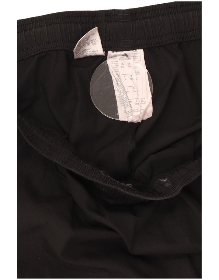 Ανδρική αθλητική φόρμα Adidas Climalite 2XL Μαύρο πολυεστέρα
