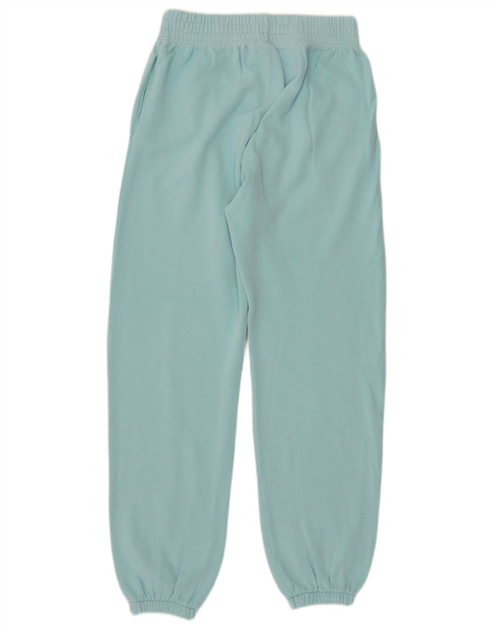 Γυναικεία αθλητική φόρμα NIKE Παντελόνι Joggers UK 10 Small Turquoise Cotton