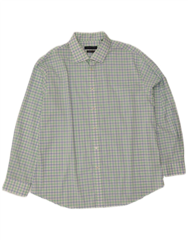 Tommy Hilfiger Ανδρικό πουκάμισο Αθλητικό Μέγεθος 18 2XL Πολύχρωμο Gingham