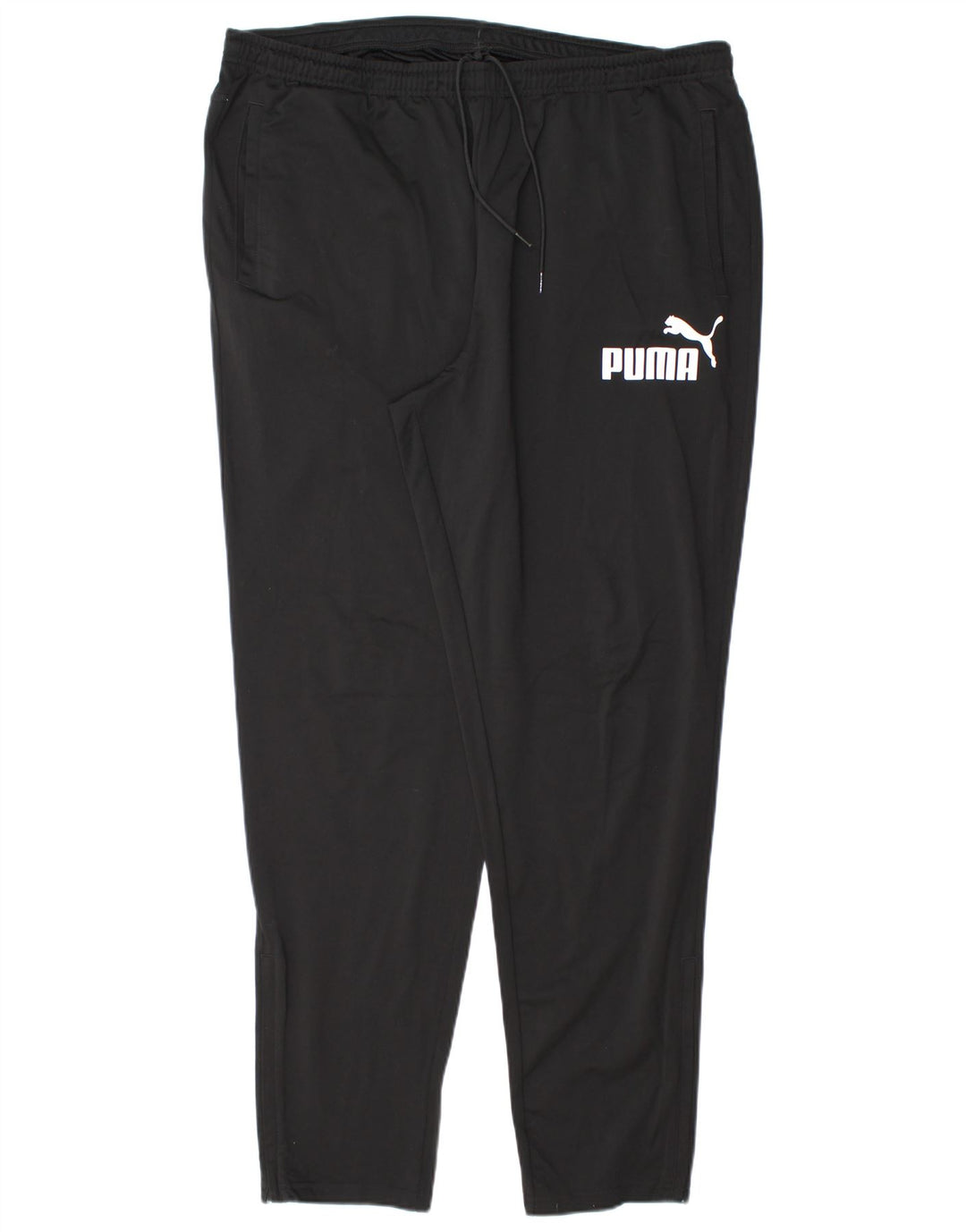 PUMA Mens Graphic Tracksuit Trousers 2XL  Black