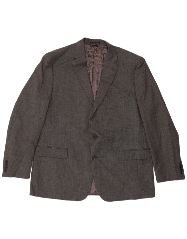 Ralph Lauren Ανδρικό σακάκι 2 κουμπιών Longline UK 46 2XL Grey Classic