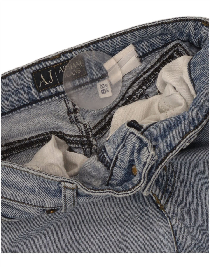 Armani Γυναικείο Straight Jeans W26 L31 Blue