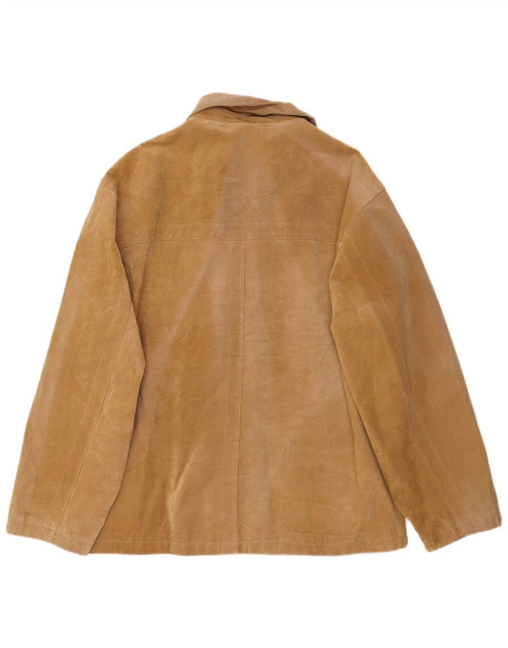 LERROS Ανδρικό Suede Jacket UK 42 XL Beige Leather
