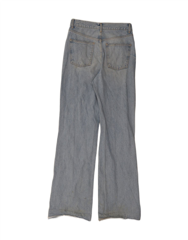 ZARA Womens Distressed Bootcut Jeans EU 40 Medium W30 L34 Blue Vintage Zara and Second-Hand Zara from Messina Hembry 