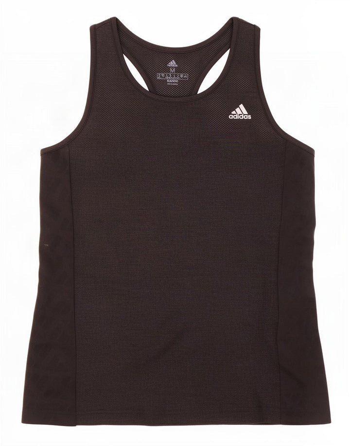 Adidas Γυναικείο Γιλέκο Τοπ UK 12/14 Μεσαίο Μαύρο