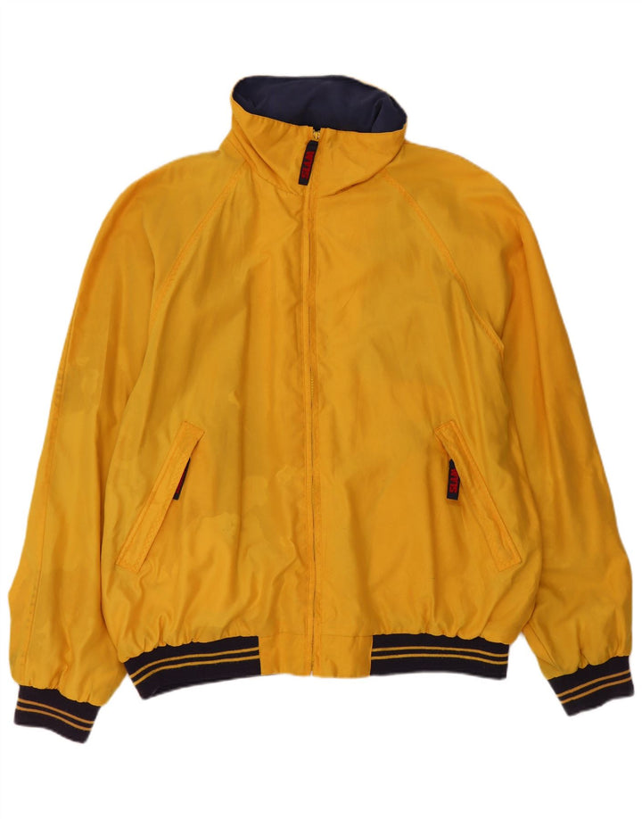 Slam Ανδρική κουκούλα Bomber Jacket UK 44 2XL Yellow Colorblock Polyester
