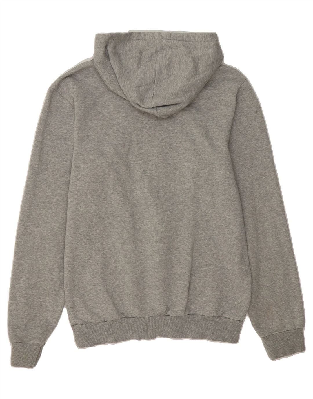 ADIDAS Mens Graphic Hoodie Jumper Small Grey Vintage Adidas and Second-Hand Adidas from Messina Hembry 