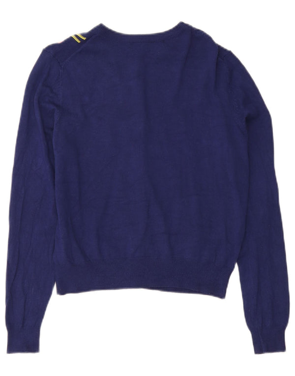 Marks & Spencer Γυναικεία ζακέτα Crop UK 10 Small Navy Blue Floral