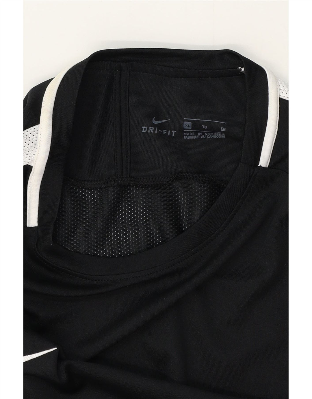 Ανδρικό T-Shirt Nike Dri Fit Top XL Μαύρο