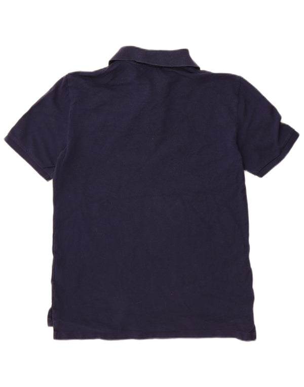 Polo Ralph Lauren Boys Polo πουκάμισο 14-15 ετών Μεγάλο Navy Blue βαμβακερό