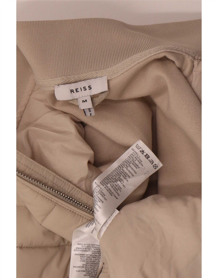 Ανδρική φόρμα με επένδυση Reiss Top Jacket μεσαίο μπεζ βαμβακερό