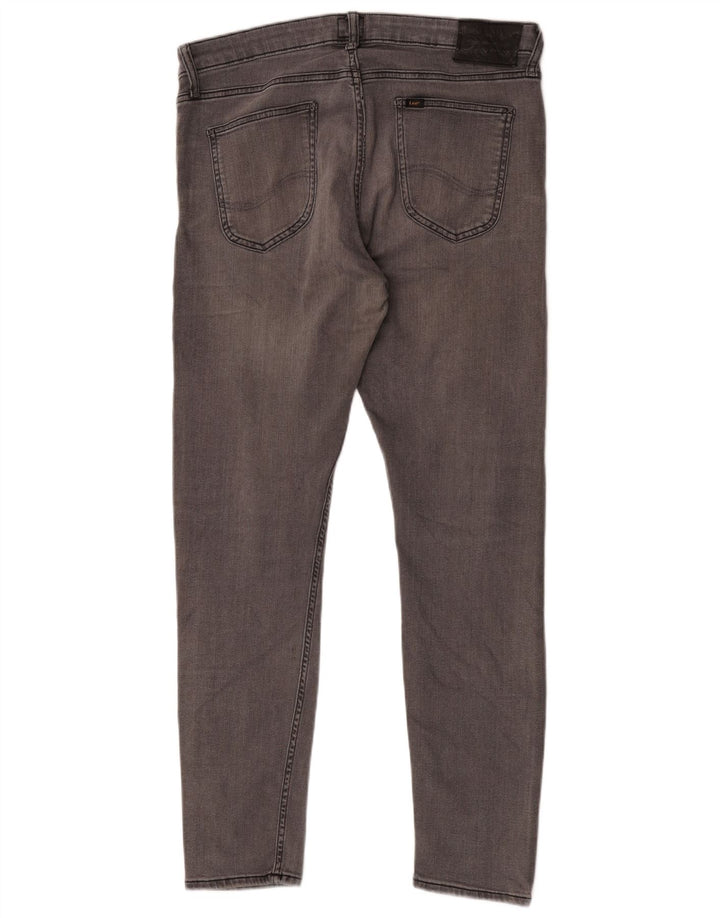 Lee Mens Malone Skinny Jeans W34 L32 Γκρι βαμβακερό