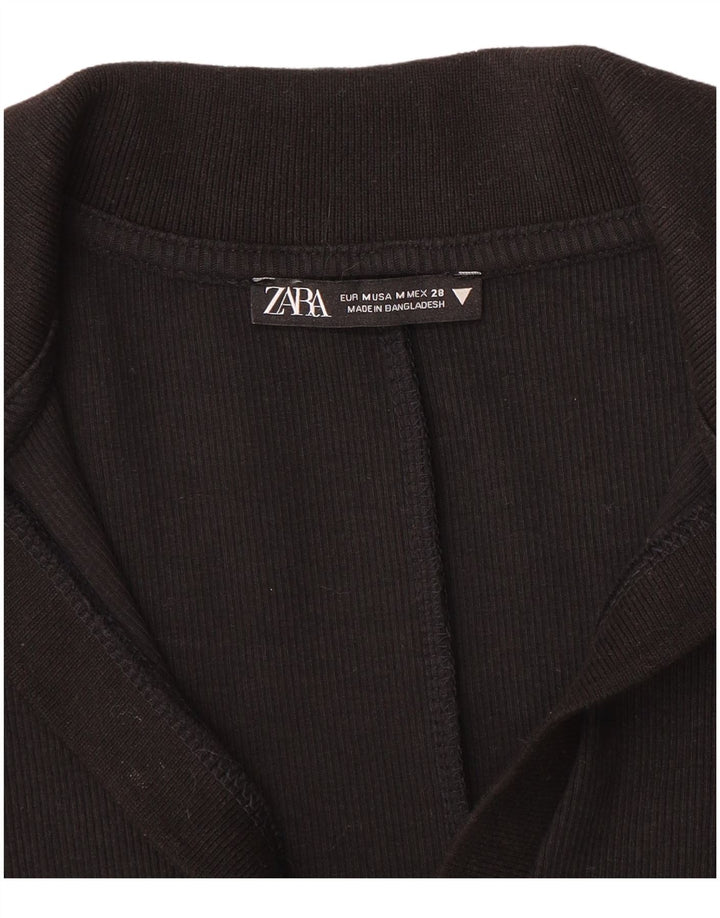 Zara Γυναικείο Playsuit UK 12 Medium Black