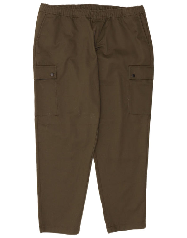 Jack & Jones Ανδρικό ίσιο παντελόνι Cargo 3XL W46 L31 Khaki Polyester
