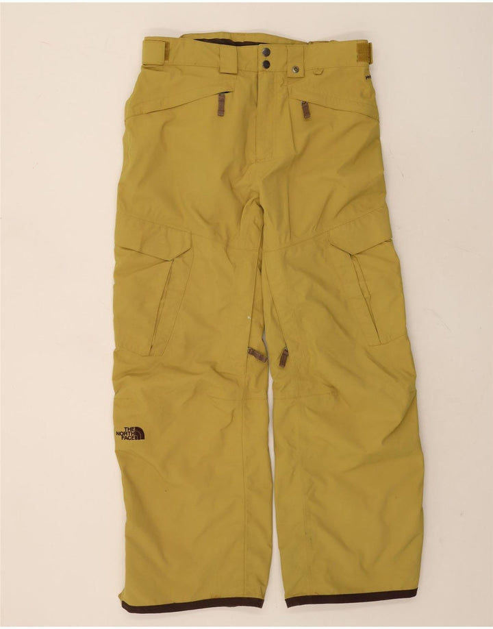 Ανδρικό παντελόνι σκι Cargo North Face μεγάλο κίτρινο νάιλον