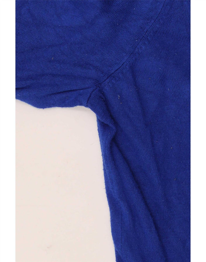 Marks & Spencer Γυναικεία ζακέτα πουλόβερ UK 20 XL μπλε βισκόζη