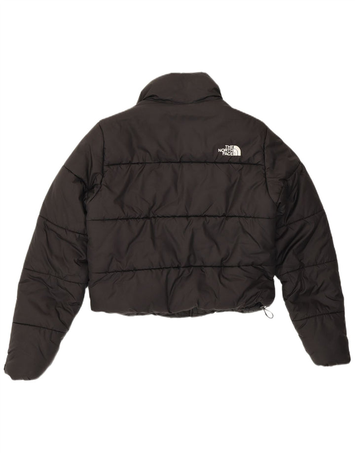 THE NORTH FACE Γυναικείο Crop padded Jacket UK 10 Small Black Polyester