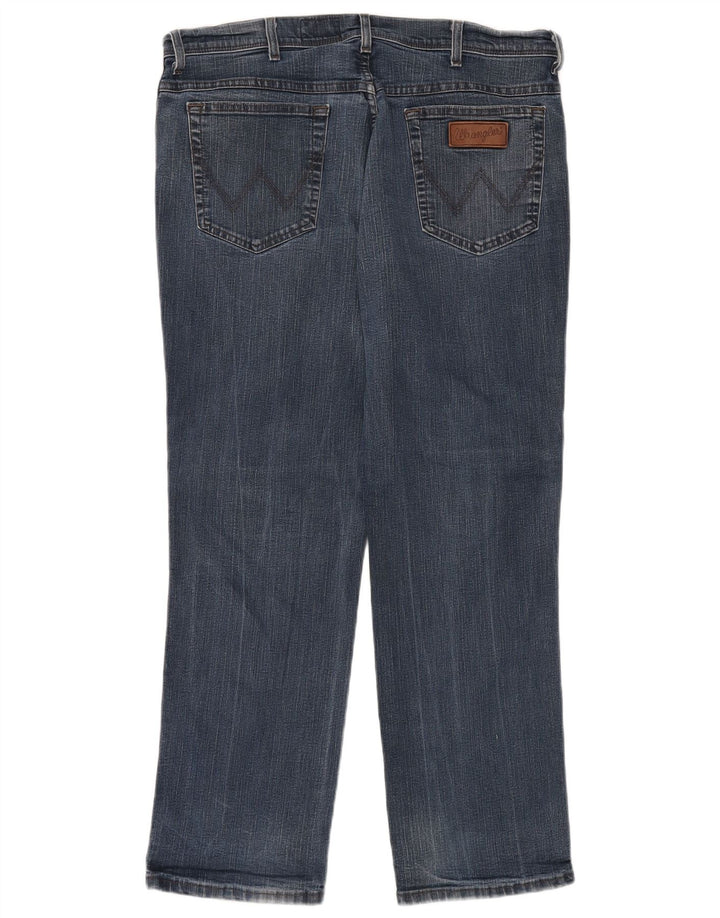 Ανδρικό τζιν ίσιο WRANGLER Texas Stretch W38 L30 Μπλε βαμβακερό