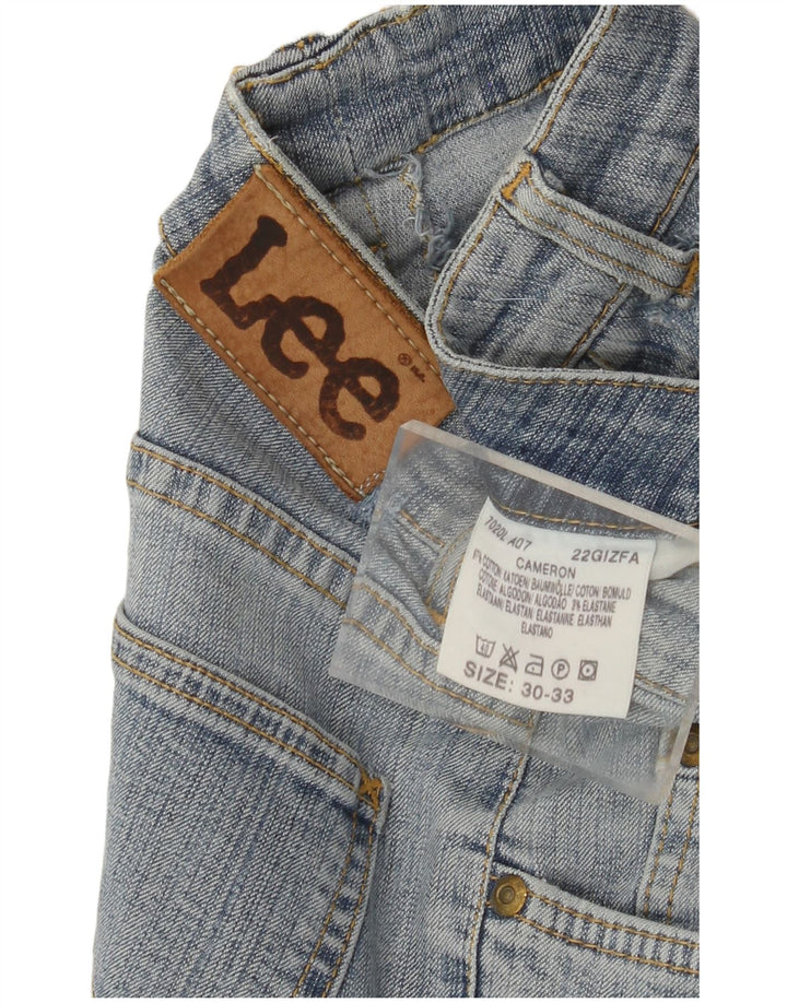 LEE Γυναικείο Τζιν Cameron Straight W30 L33 Μπλε βαμβακερό