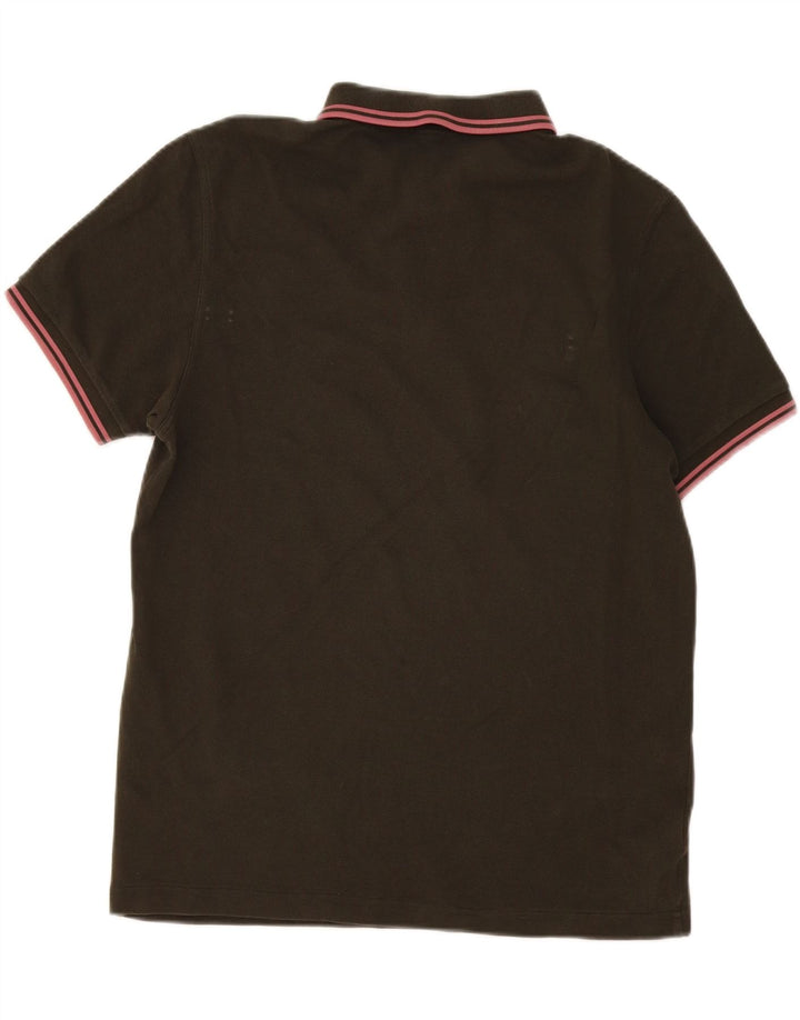 Fred Perry Ανδρικό πουκάμισο Polo μεγάλο βαμβακερό χακί